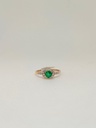 ANILLO DE  COMPROMISO ORO 18 K